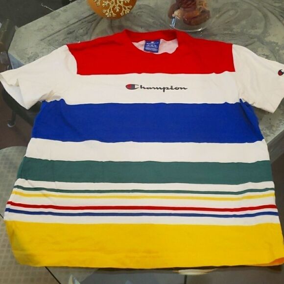 champion Multicolor Stripped Tee - Picture 2 of 6
